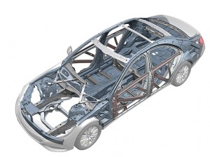 Mercedes-Benz S-Klasse (W 222) 2013, Grafik