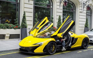 mclaren p1 yellow