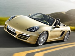 porsche boxster gold