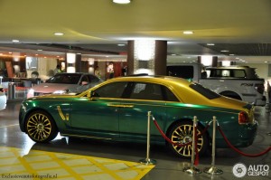 Rolls-Royce Ghost Mansory Gold 2