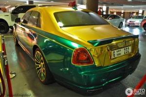 Rolls-Royce Ghost Mansory Gold 3