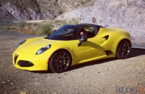 alfa romeo 4C spider 1