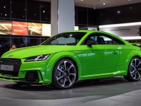 2016 Audi TT RS lime-green 1