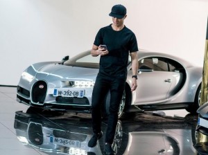 Bugatti Chiron Ronaldo